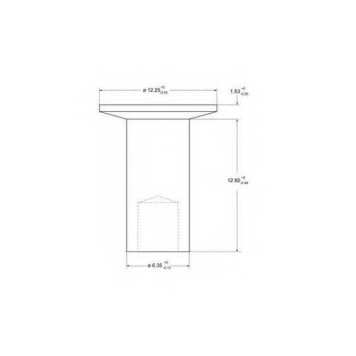Заклепка, накладки барабанного тормоза BERAL L 8 / 93683