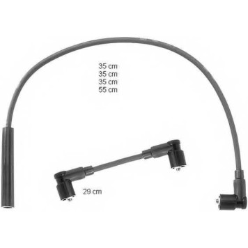 Комплект проводов зажигания BERU ZEF812