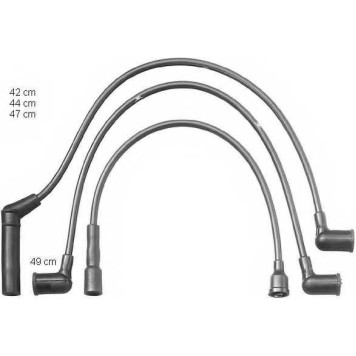 Комплект проводов зажигания BERU ZEF1105