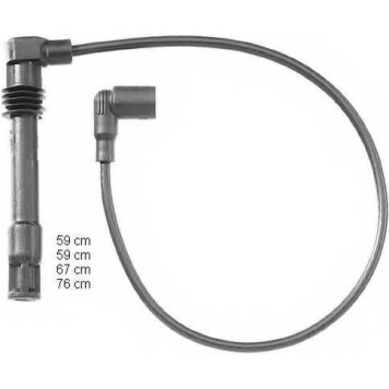 Комплект проводов зажигания BERU ZEF1175