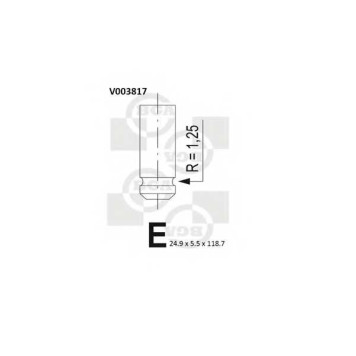 Выпускной клапан BGA V003817