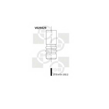 Выпускной клапан BGA V029429