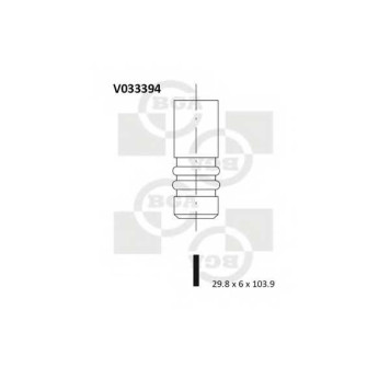 Выпускной клапан BGA V033394