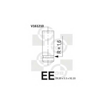 Впускной клапан BGA V161210