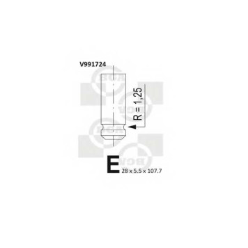 Выпускной клапан BGA V991724