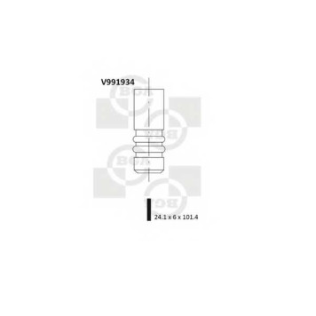 Выпускной клапан BGA V991934