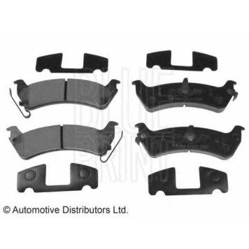 Колодки тормозные дисковые задний для JEEP GRAND CHEROKEE(ZJ) <b>BLUE PRINT ADA104215</b>