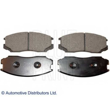 Колодки тормозные дисковые передний для MITSUBISHI COLT(C5#A, CA#A, CJ#, CP#), GALANT(E3#A), LANCER(C6#A, C7#A, CB#W, CB/D#A, CD#W, CJ-CP#), MIRAGE(CK#A) <b>BLUE PRINT ADC44245</b>