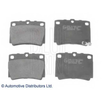 Колодки тормозные дисковые задний для MITSUBISHI PAJERO(K90,KG#,KH#) <b>BLUE PRINT ADC44248</b>