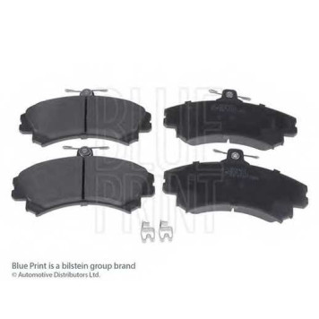 Колодки тормозные дисковые передний для MITSUBISHI CARISMA(DA#), COLT CZC(RG), COLT(Z2#A,Z3#A), SPACE STAR(DG#A) <b>BLUE PRINT ADC44251</b>