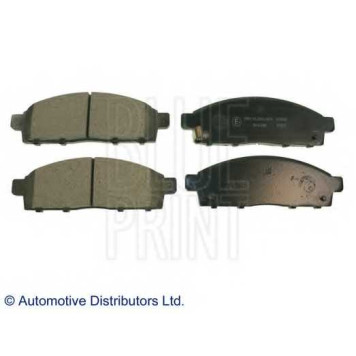 Колодки тормозные дисковые передний для MITSUBISHI L 200(KA#T,KB#T,KJ#,KK#,KL#), PAJERO(K90,KG#,KH#) <b>BLUE PRINT ADC44272</b>