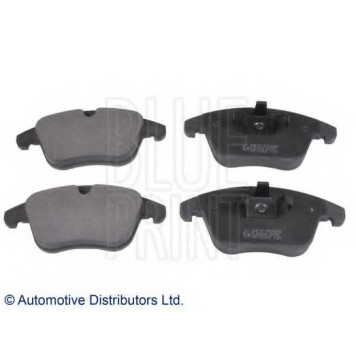 Колодки тормозные дисковые передний для FORD GALAXY, MONDEO, S-MAX / LAND ROVER FREELANDER, RANGE ROVER EVOQUE / VOLVO S60, S80, V60, V70, XC70 <b>BLUE PRINT ADF124205</b>