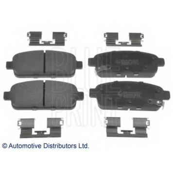 Колодки тормозные дисковые задний для CHEVROLET CRUZE(J300,J305,J308), ORLANDO(J309) / OPEL ASTRA GTC J, ASTRA(L08,L35), MOKKA <b>BLUE PRINT ADG042123</b>