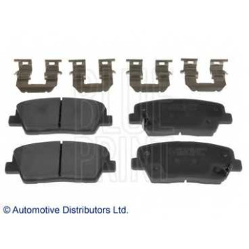 Колодки тормозные дисковые задний для HYUNDAI GENESIS, SANTA FE(CM,DM) / KIA SORENTO(XM) <b>BLUE PRINT ADG042126</b>