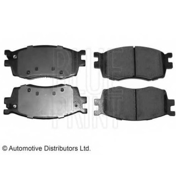 Колодки тормозные дисковые передний для HYUNDAI ACCENT(MC), i20(GB,PB,PBT) / KIA RIO(JB) <b>BLUE PRINT ADG04279</b>