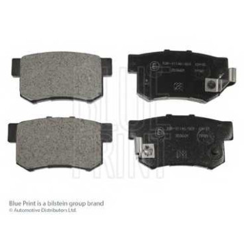 Колодки тормозные дисковые задний для HONDA ACCORD, CR, CR-Z, CROSSTOUR, FR, INSIGHT, JAZZ, LEGEND, NSX, ODYSSEY, SHUTTLE, STEPWGN, STREAM <b>BLUE PRINT ADH24247</b>