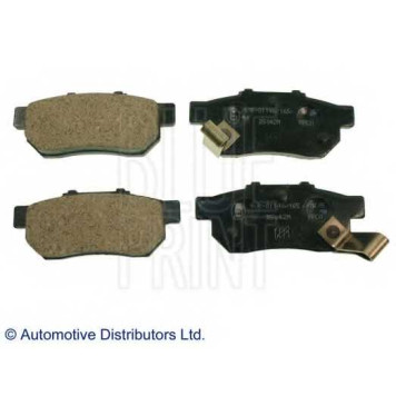 Колодки тормозные дисковые задний для HONDA CITY(GM), CIVIC(EJ,EK,MA,MB,MC), CONCERTO(HW,HWW,MA), JAZZ(GD,GE) <b>BLUE PRINT ADH24254</b>