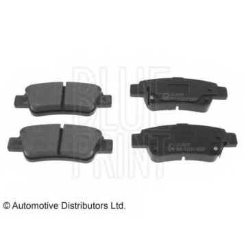 Колодки тормозные дисковые задний для HONDA CR(RE) <b>BLUE PRINT ADH24276</b>