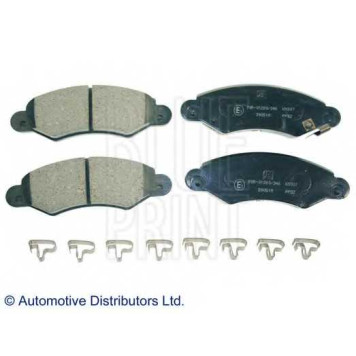 Колодки тормозные дисковые передний для OPEL AGILA(A) / SUBARU JUSTY(G3X) / SUZUKI IGNIS(FH), WAGON R, WAGON R+(MM) <b>BLUE PRINT ADK84228</b>