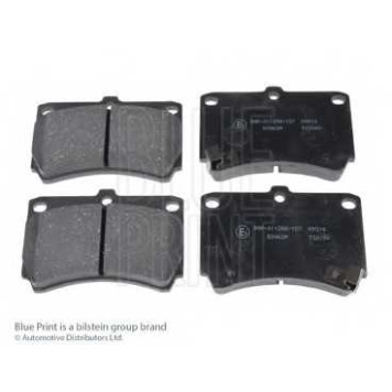 Колодки тормозные дисковые передний для KIA PRIDE(DA), RIO(DC,DC#) / MAZDA 121(DB), 323 P(BA), 323(BF,BG), DEMIO(DW), FAMILIA(BA,BG) <b>BLUE PRINT ADM54249</b>