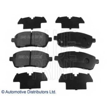 Колодки тормозные дисковые передний для DAIHATSU MATERIA(M4#), SIRION(M3#) / MAZDA 2(DE) / SUZUKI SWIFT(EZ,FZ,MZ,NZ) <b>BLUE PRINT ADM54295</b>