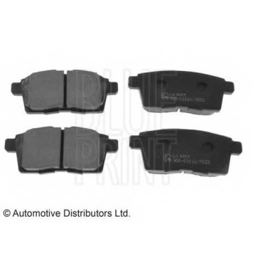 Колодки тормозные дисковые задний для MAZDA CX-7(ER), CX-9(TB) <b>BLUE PRINT ADM54298</b>