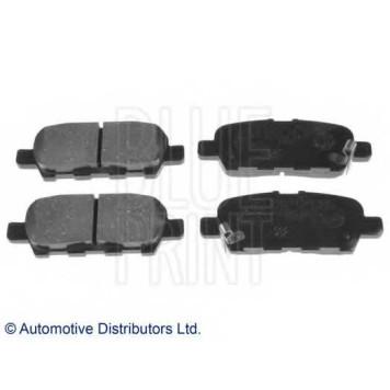 Колодки тормозные дисковые задний для INFINITI EX, G, M, M35, M37, M45 / NISSAN CUBE, ELGRAND, JUKE, MURANO, NV200 / EVALIA, NV200, PULSAR, SENTRA / SUZUKI GRAND VITARA <b>BLUE PRINT ADN142152</b>