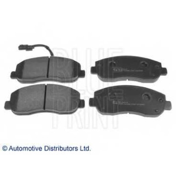 Колодки тормозные дисковые передний для NISSAN NV400 / OPEL MOVANO / RENAULT MASTER(EV,FV,HV,UV) <b>BLUE PRINT ADN142156</b>
