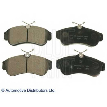 Колодки тормозные дисковые передний для NISSAN ALMERA(N16), PRIMERA(P10,P11) <b>BLUE PRINT ADN14294</b>