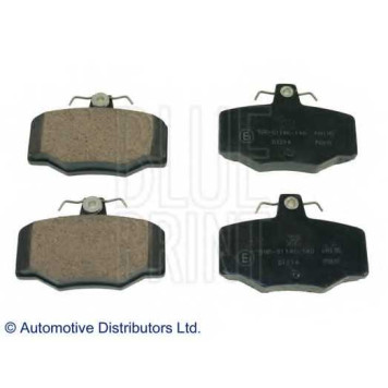 Колодки тормозные дисковые задний для NISSAN ALMERA TINO(V10), ALMERA(N16), PRIMERA(P10,P11,WP11) <b>BLUE PRINT ADN14296</b>