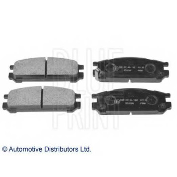 Колодки тормозные дисковые задний для SUBARU IMPREZA(GC,GF,GFC), LEGACY(BC,BD,BG,BJF), SVX(CX) <b>BLUE PRINT ADS74224</b>