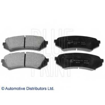 Колодки тормозные дисковые задний для LEXUS LX(UZJ100), RX(MCU15) / TOYOTA LAND CRUISER 100(FZJ1#,UZJ1#), LAND CRUISER 200(UZJ2#,VDJ2#) <b>BLUE PRINT ADT342111</b>