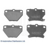 Колодки тормозные дисковые задний для TOYOTA CELICA, COROLLA, IST, PRIUS, YARIS <b>BLUE PRINT ADT342114</b>