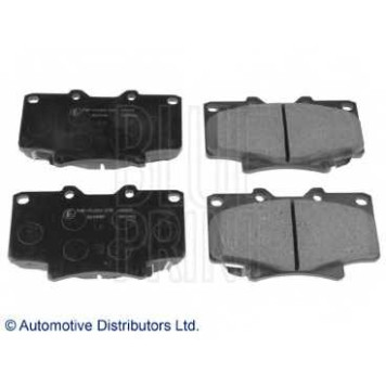 Колодки тормозные дисковые передний для TOYOTA LAND CRUISER(#J8#) <b>BLUE PRINT ADT342124</b>