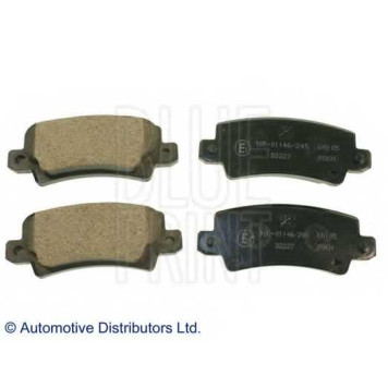 Колодки тормозные дисковые задний для TOYOTA COROLLA(#E11#, #E12J#, #E12T#, CDE12#, NDE12#, ZDE12#, ZZE12#) <b>BLUE PRINT ADT342131</b>