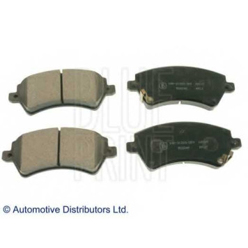 Колодки тормозные дисковые передний для TOYOTA COROLLA(#E11#, #E12J#, #E12T#, CDE12#, NDE12#, ZDE12#, ZZE12#) <b>BLUE PRINT ADT342133</b>