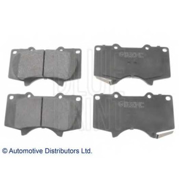 Колодки тормозные дисковые передний для LEXUS GX / MITSUBISHI PAJERO / TOYOTA FORTUNER, HILUX, LAND CRUISER 150, LAND CRUISER <b>BLUE PRINT ADT342142</b>