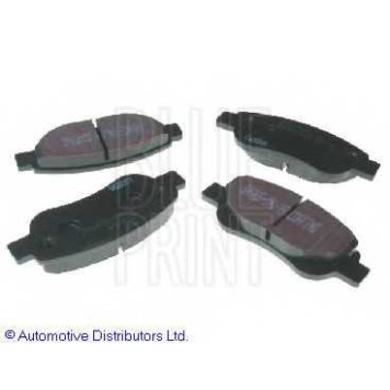 Колодки тормозные дисковые передний для CITROEN C1(PM#,PN#) / PEUGEOT 107, 108 / TOYOTA AYGO(KGB1#,KGB4#,PAB4#,WNB1#) <b>BLUE PRINT ADT342155</b>