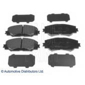 Колодки тормозные дисковые передний для SUBARU TREZIA / TOYOTA AURIS, COROLLA, NOAH/VOXY, PREMIO, RAV 4, URBAN CRUISER, VERSO S, WISH, YARIS <b>BLUE PRINT ADT342171</b>