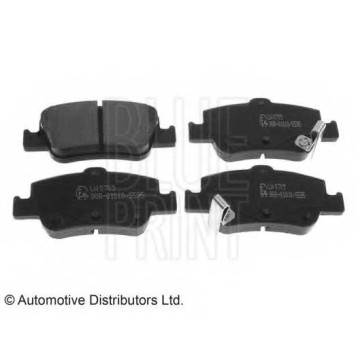 Колодки тормозные дисковые задний для TOYOTA AURIS, COROLLA <b>BLUE PRINT ADT342173</b>