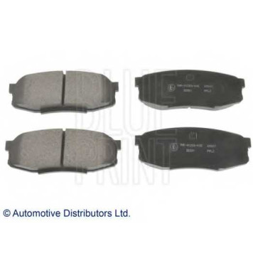 Колодки тормозные дисковые задний для LEXUS LX(URJ201) / TOYOTA LAND CRUISER 200(UZJ2#,VDJ2#), SEQUOIA(UCK6#,UPK6#,USK6#), TUNDRA(#K5#) <b>BLUE PRINT ADT342176</b>