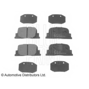 Колодки тормозные дисковые задний для TOYOTA PRIUS(NHW20#) <b>BLUE PRINT ADT342179</b>