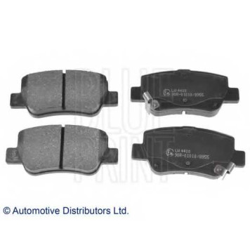 Колодки тормозные дисковые задний для TOYOTA AVENSIS(ADT27,ZRT27) <b>BLUE PRINT ADT342183</b>