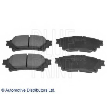 Колодки тормозные дисковые задний для LEXUS IS(ALE2#, AVE3#, GSE2#, GSE3#, USE2#), RX(AGL1#, GGL1#, GYL1#) / TOYOTA PRIUS PLUS(ZVW4#) <b>BLUE PRINT ADT342186</b>