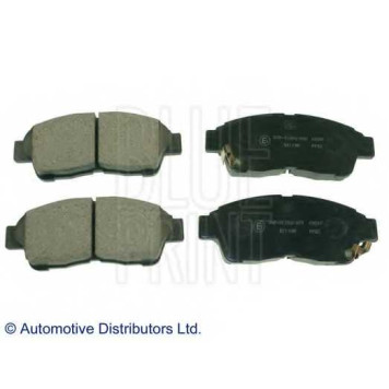 Колодки тормозные дисковые передний для TOYOTA CALDINA, CAMRY, CARINA E, CELICA, CHASER, COROLLA, CORONA PREMIO, CRESTA, GAIA, MARK, PICNIC, RAV 4 <b>BLUE PRINT ADT34285</b>