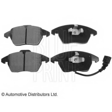 Колодки тормозные дисковые передний для AUDI A1 / SKODA OCTAVIA, SUPERB, YETI / VW CADDY, GOLF, POLO, SCIROCCO, TOURAN <b>BLUE PRINT ADV184204</b>