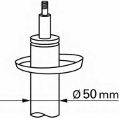 Амортизатор для AUDI A3(8V1,8VA,8VS) / SKODA OCTAVIA(5E3) / VW GOLF SPORTSVAN(AM1), GOLF(5G1,BA5,BE1) <b>BOGE 32-V05-A</b>