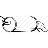 Глушитель выхлопных газов конечный BOSAL 154-317