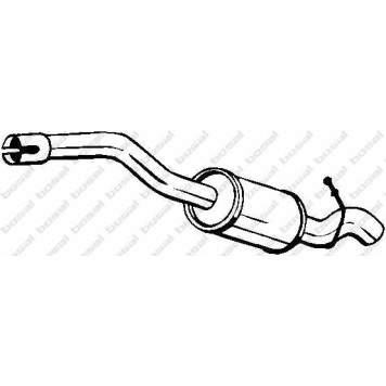 Глушитель выхлопных газов конечный BOSAL 154-419
