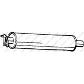 Средний глушитель выхлопных газов BOSAL 154-711